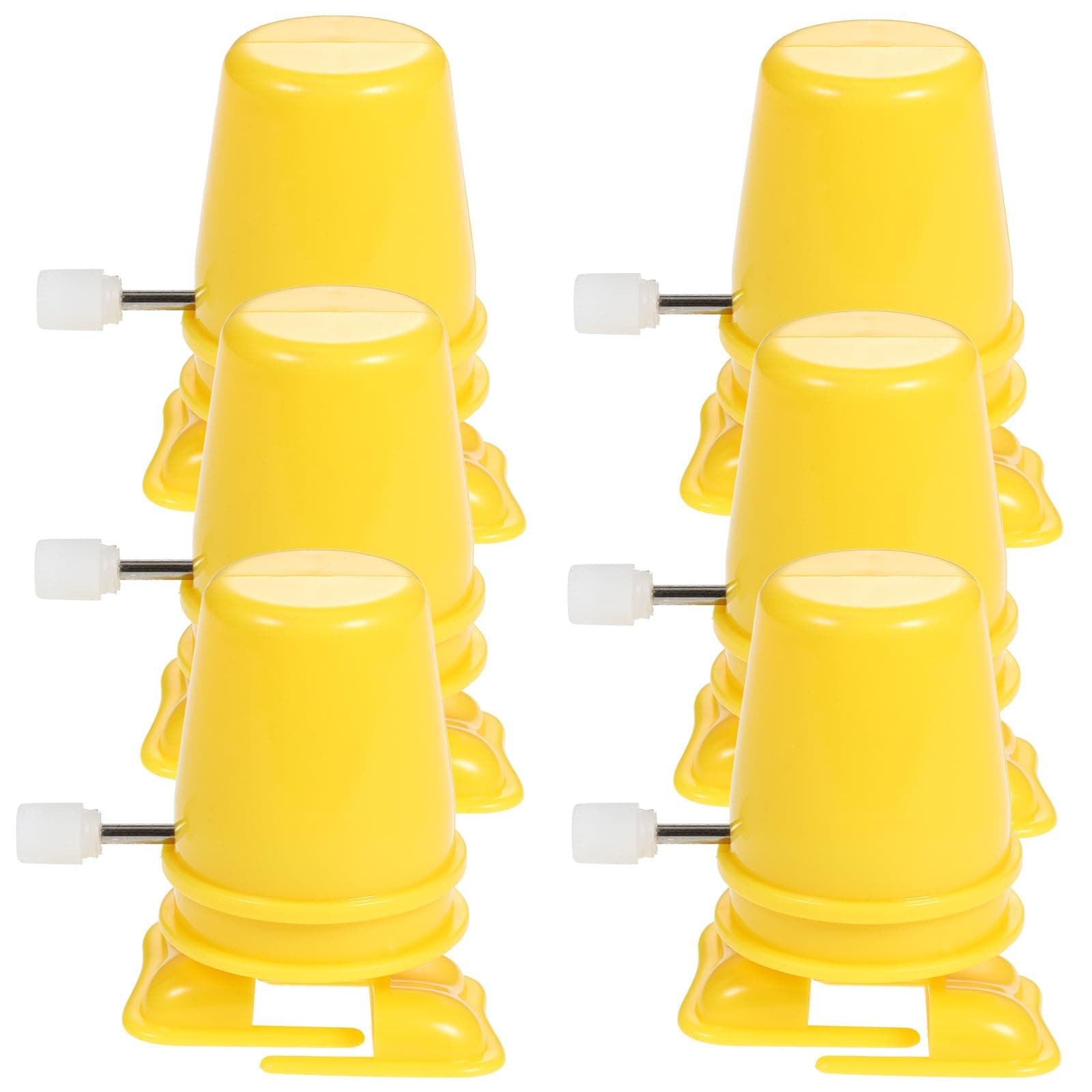 Alipis 6pcs Wind Up Robot Toy Clockwork Walking Movement Easter Clockwork Toy Winding up Toy Kid Crafts