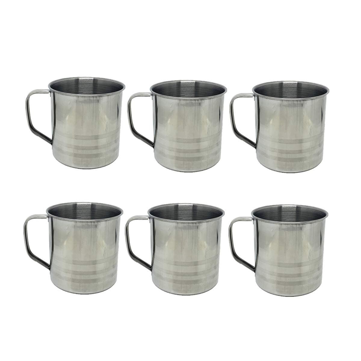 6 Pack 16oz Unbreakable Camping Coffee Mug Drinking Soup Cup,16 Ounce each