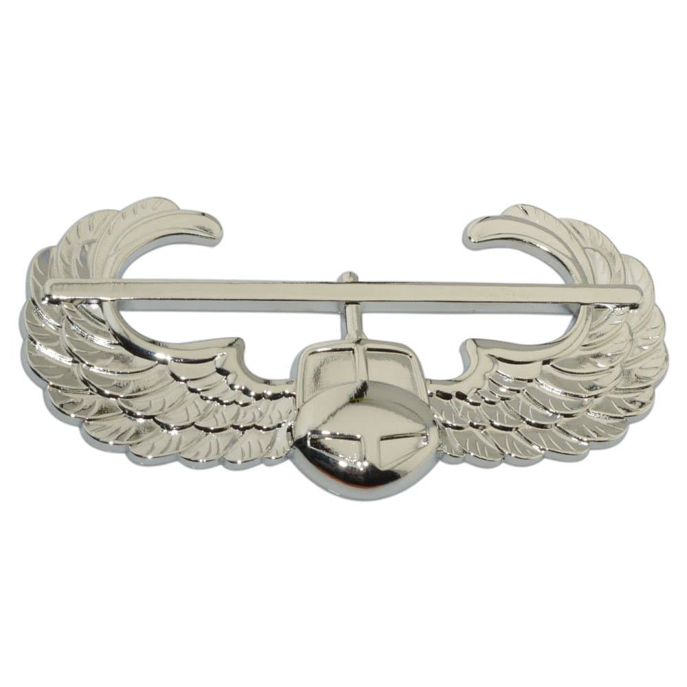 Air Assault Silver Metal Auto Emblem