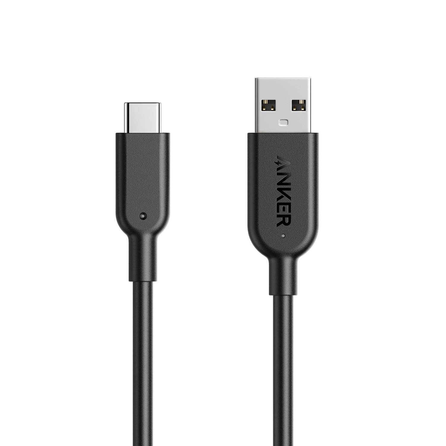 Powerline II USB-C to USB 3.1 Gen2 Cable (3ft), USB-IF Certified for Samsung Galaxy Note 8, S8, S8+, S9, S10, iPad Pro 2018, MacBook, Sony XZ, LG V20 G5 G6, HTC 10, Xiaomi 5 and More