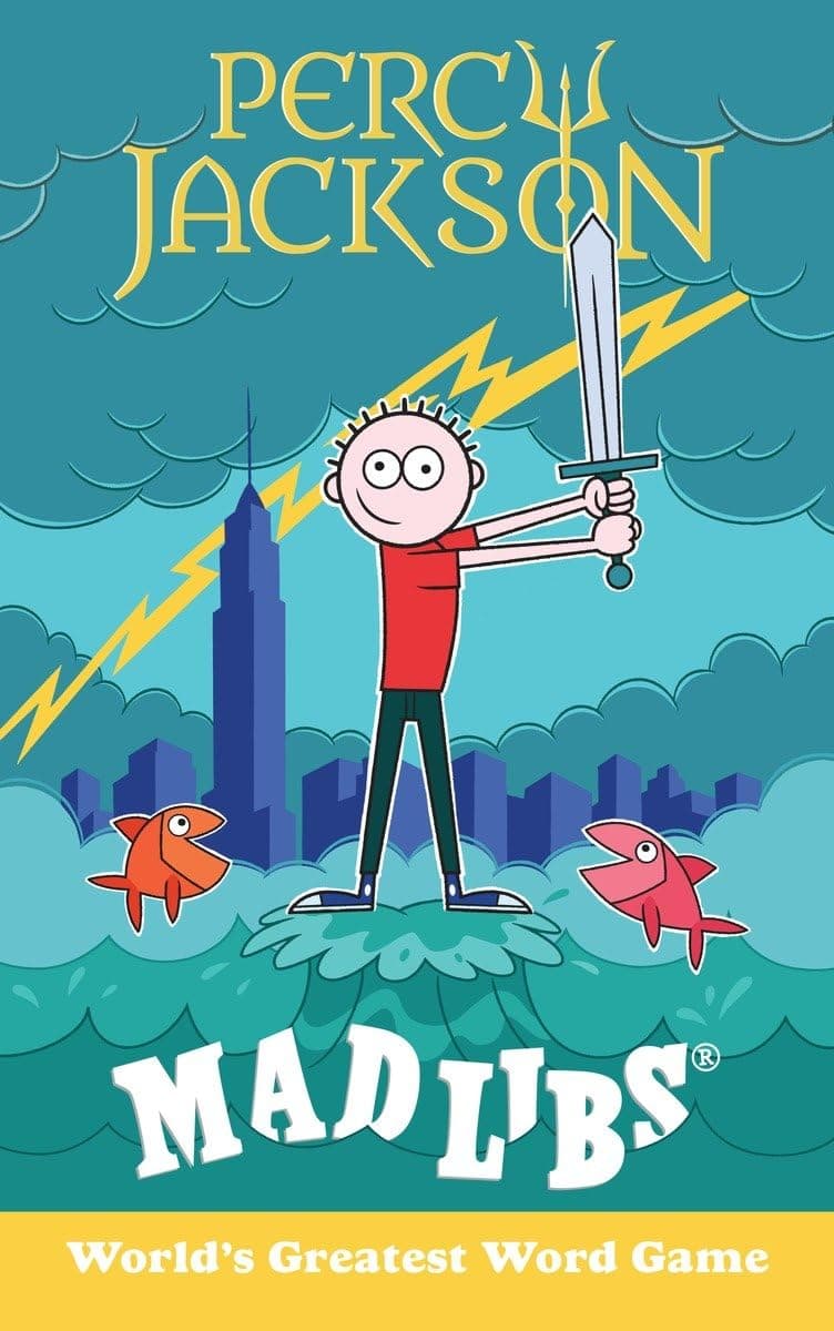 Percy Jackson Mad Libs Paperback – 30 May 2017