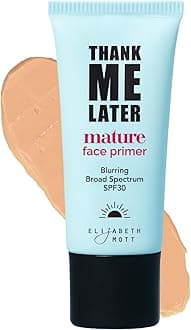 Thank Me Later Blurring Face Primer SPF 30 – Lightweight, Hydrating Makeup Primer - Smooths Fine Lines & Wrinkles for a Soft-Focus Finish – Mineral-Based, Cruelty-Free Formula – 30g