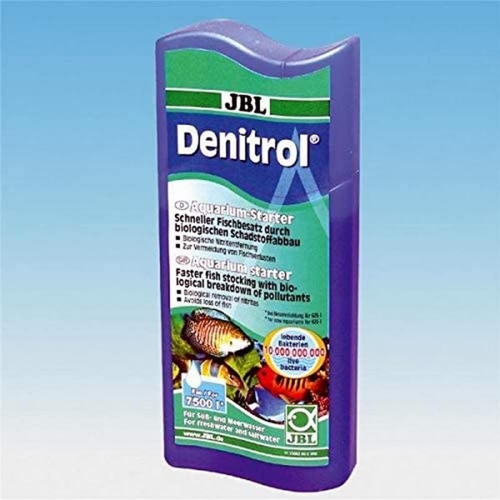 Denitrol 250 ml, Bacteria starter for adding aquarium fish to freshwater and saltwater aquariums