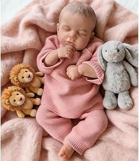 – Zero pam Reborn Baby Dolls Girls 50 CM Realistic Silicone Dolls Full Body Lifelike Sleeping Newborn Baby Dolls Anatomically Correct For Girls Toys