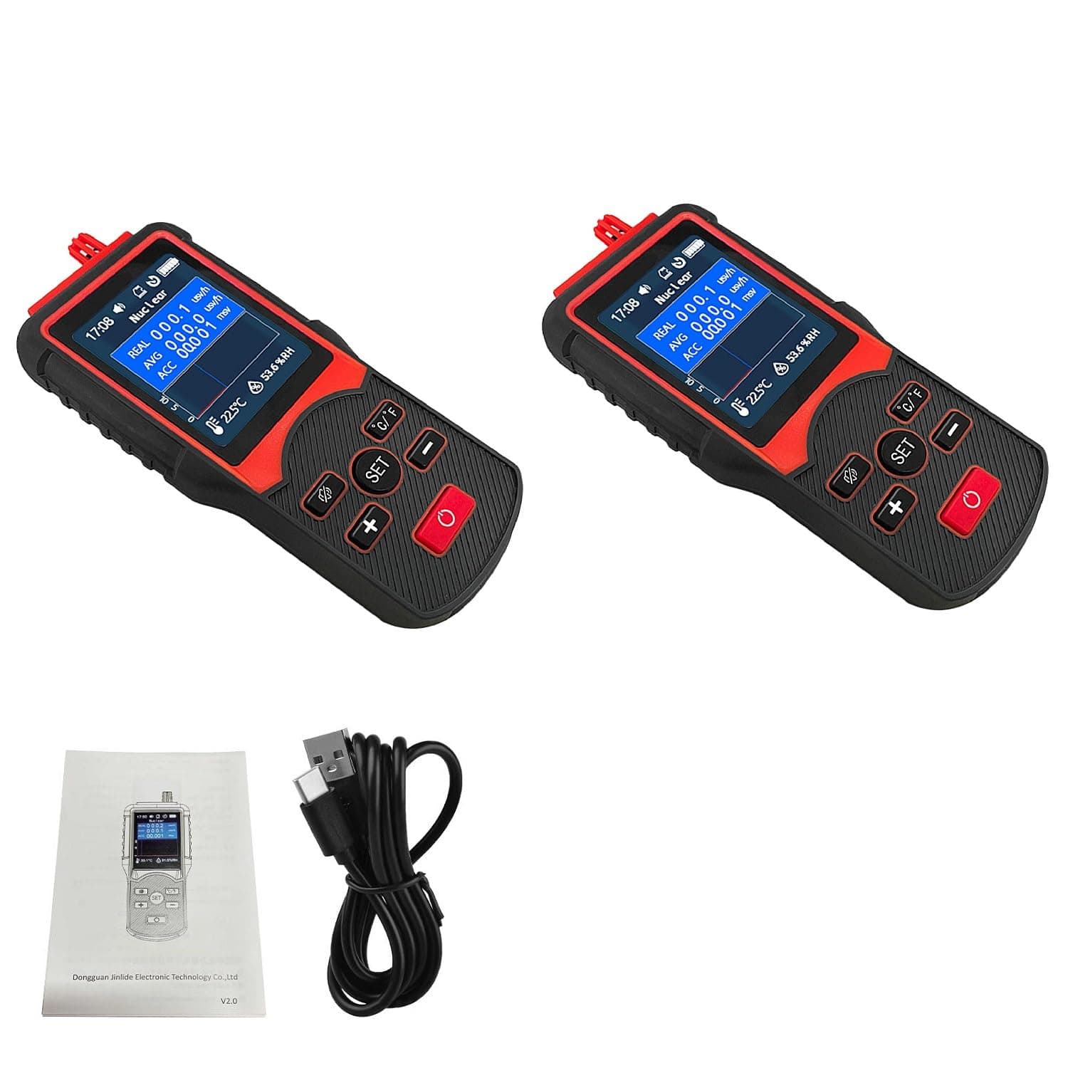 Genikeer2 Meter | Hand-held Digital Electromagnetic Detector | Portable Handheld Digital Electromagnetic Radiation Detector | Radiation Monitor Meter Digital Electromagnetic Field