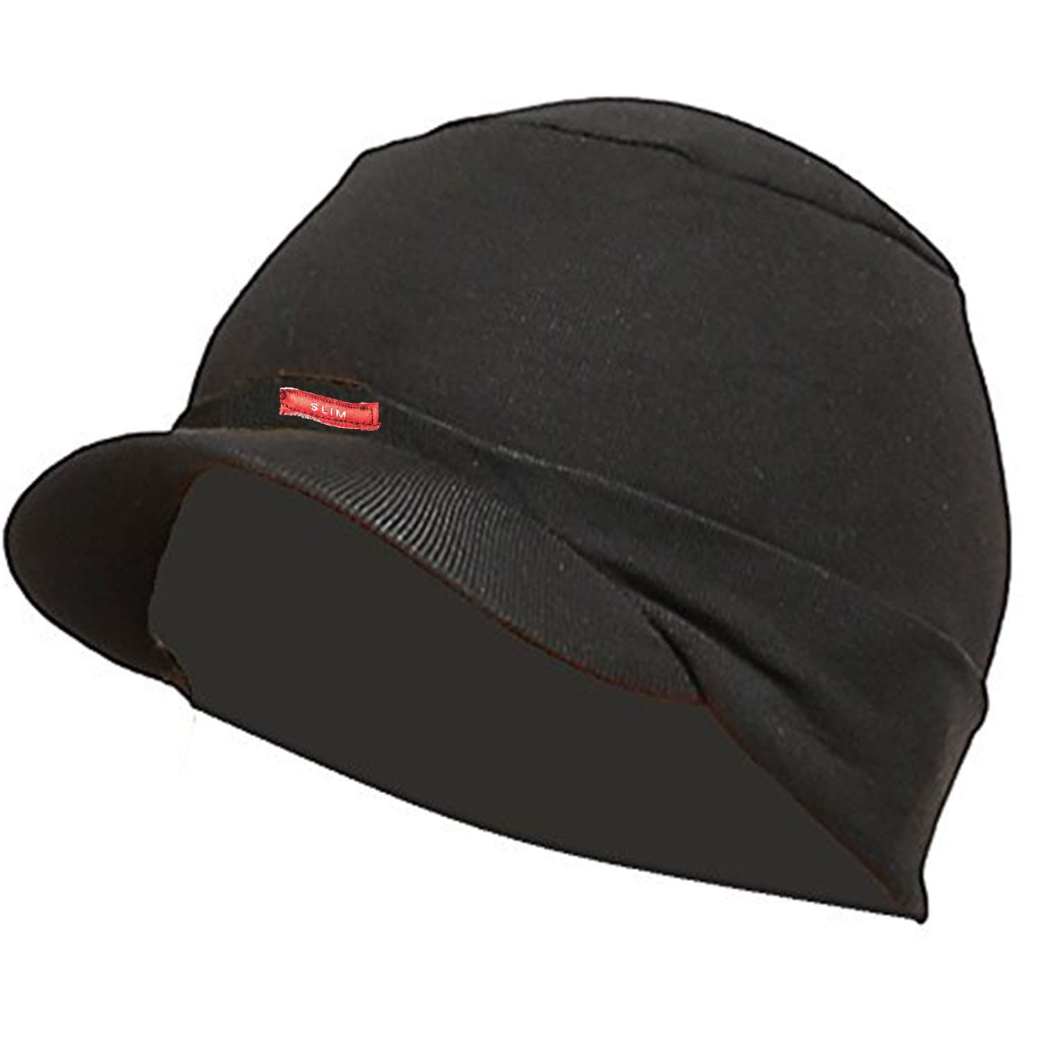 YBA Unisex Cotton Skull Cap (Black)