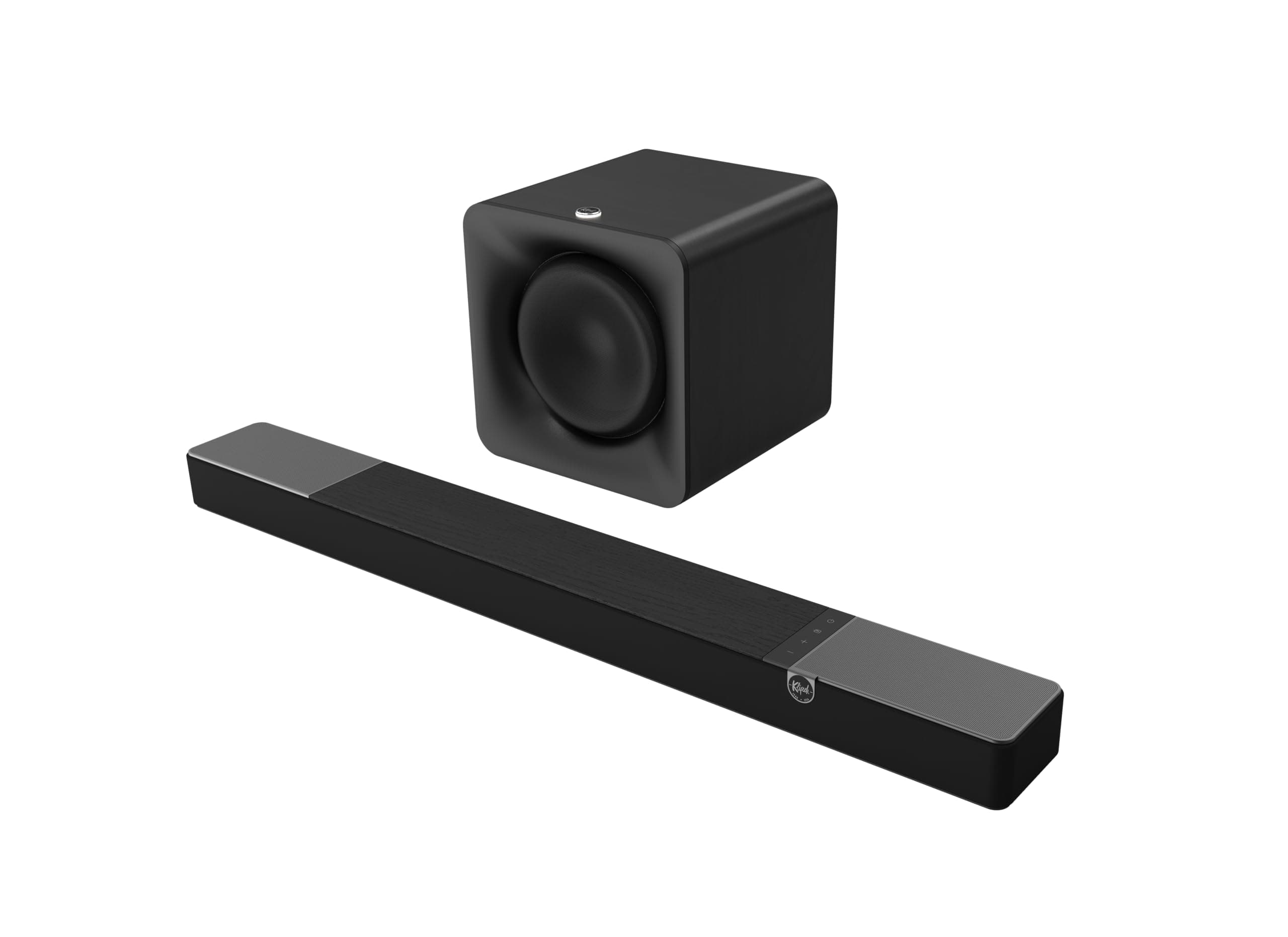 Flexus Sound System: CORE 200 Sound Bar, 10" SUB 100 Subwoofer, Powered by Onkyo with Bluetooth, Dolby Atmos and Custom Tuned Bass - Black