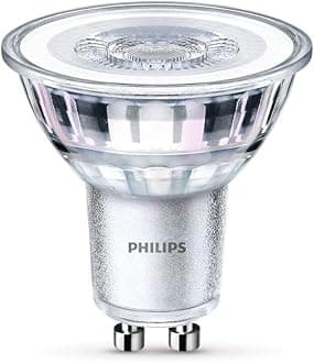 Philips LED Classic GU10 Glass Spot Light, Halogen Replacement, 3.5 W (35 W) - Cool White