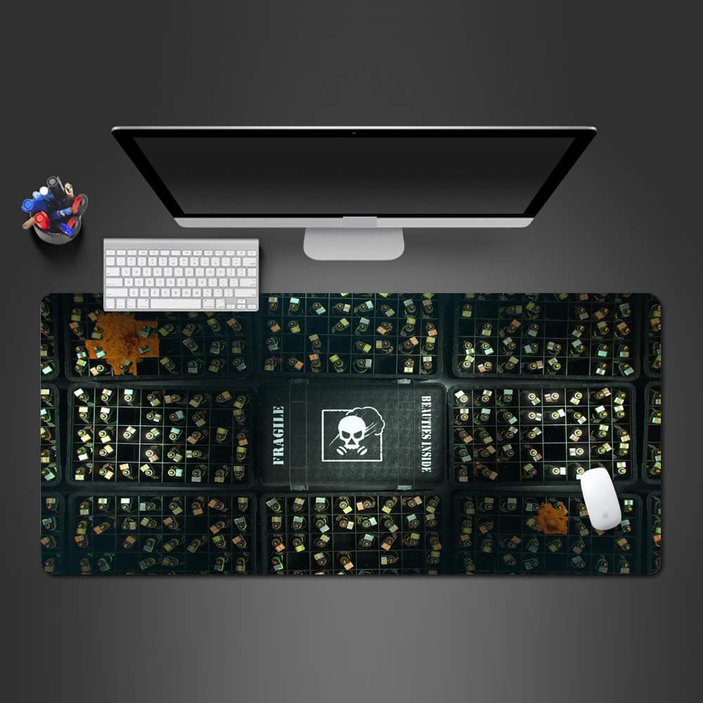 Sxkdyax Six Siege Mouse Pad Washable Rubber PC Game Quick Mouse Pad Computer Keyboard Mousepad Gift For Boyfriend-90CMX40CM