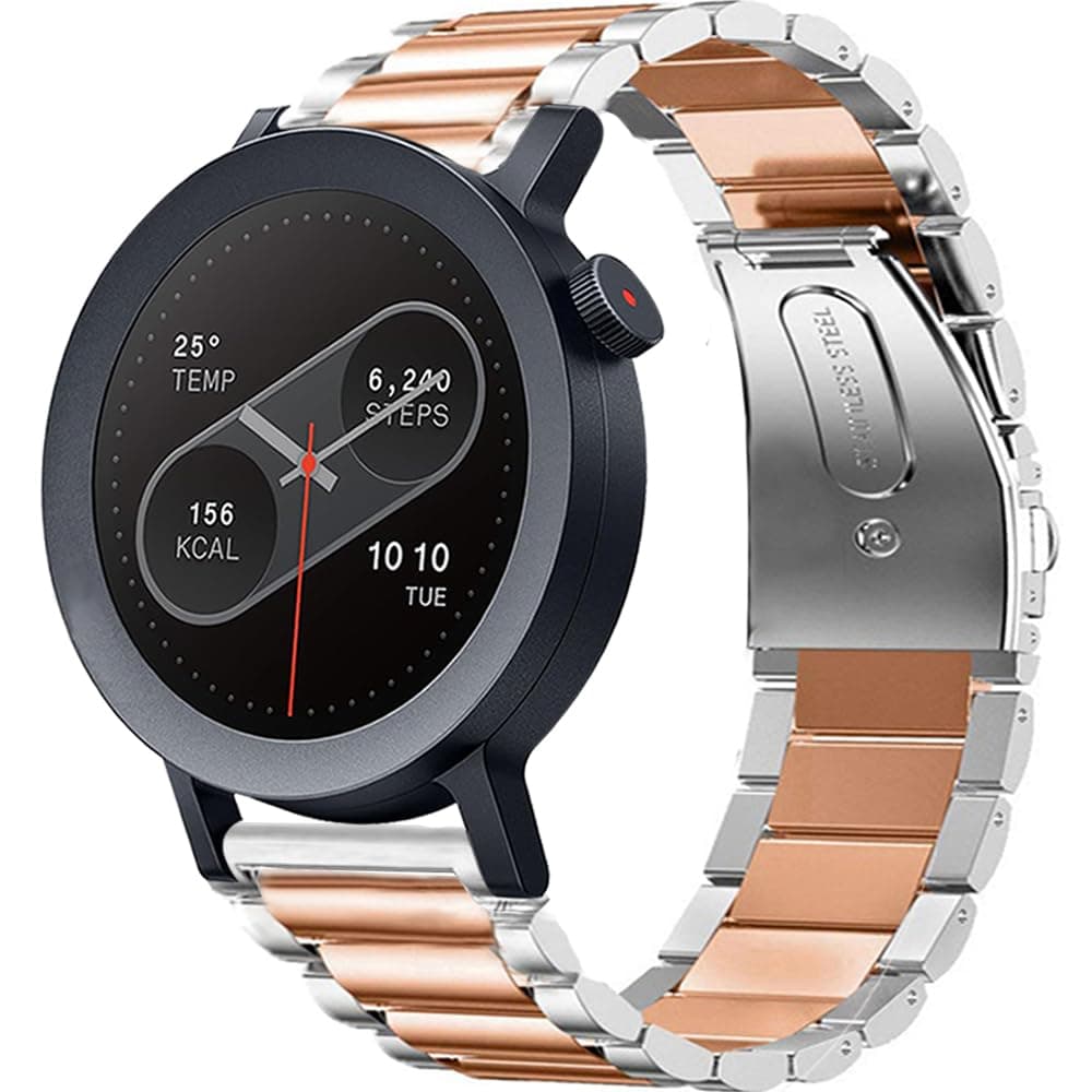 Lamshaw Compatible with CMF Watch Pro 2 Band, Quick Release Stainless Steel Metal Replacement Straps Compatible for Compatible with CMF Watch Pro, Watch Pro 2 Smartwatch