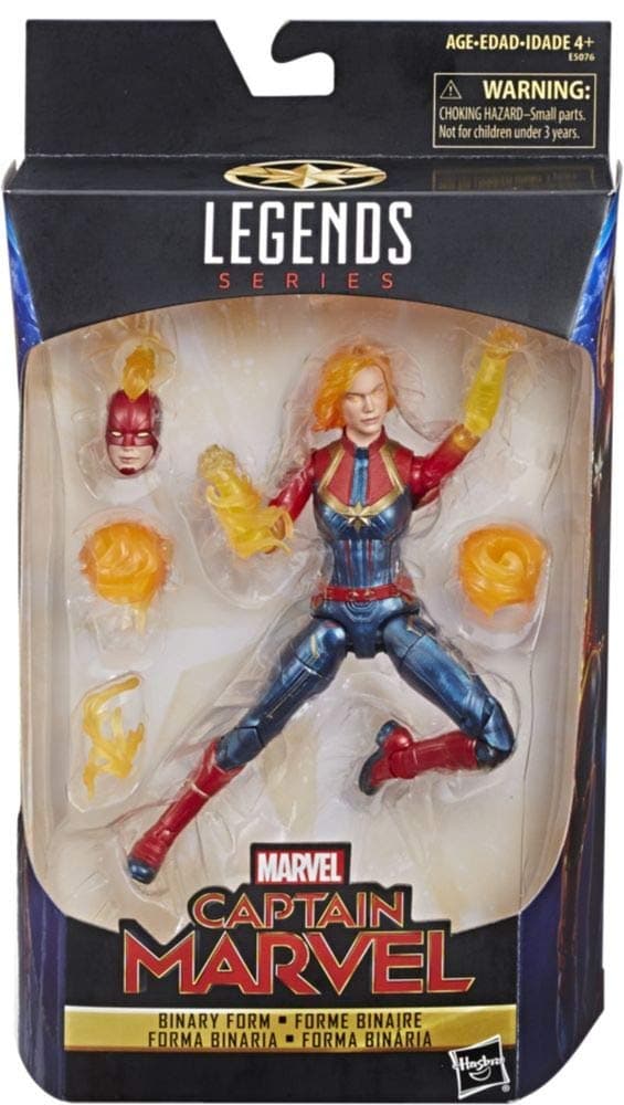 Hasbro Marvel Legends Series Captain Marvel 6" inch Captain Marvel Action Figure