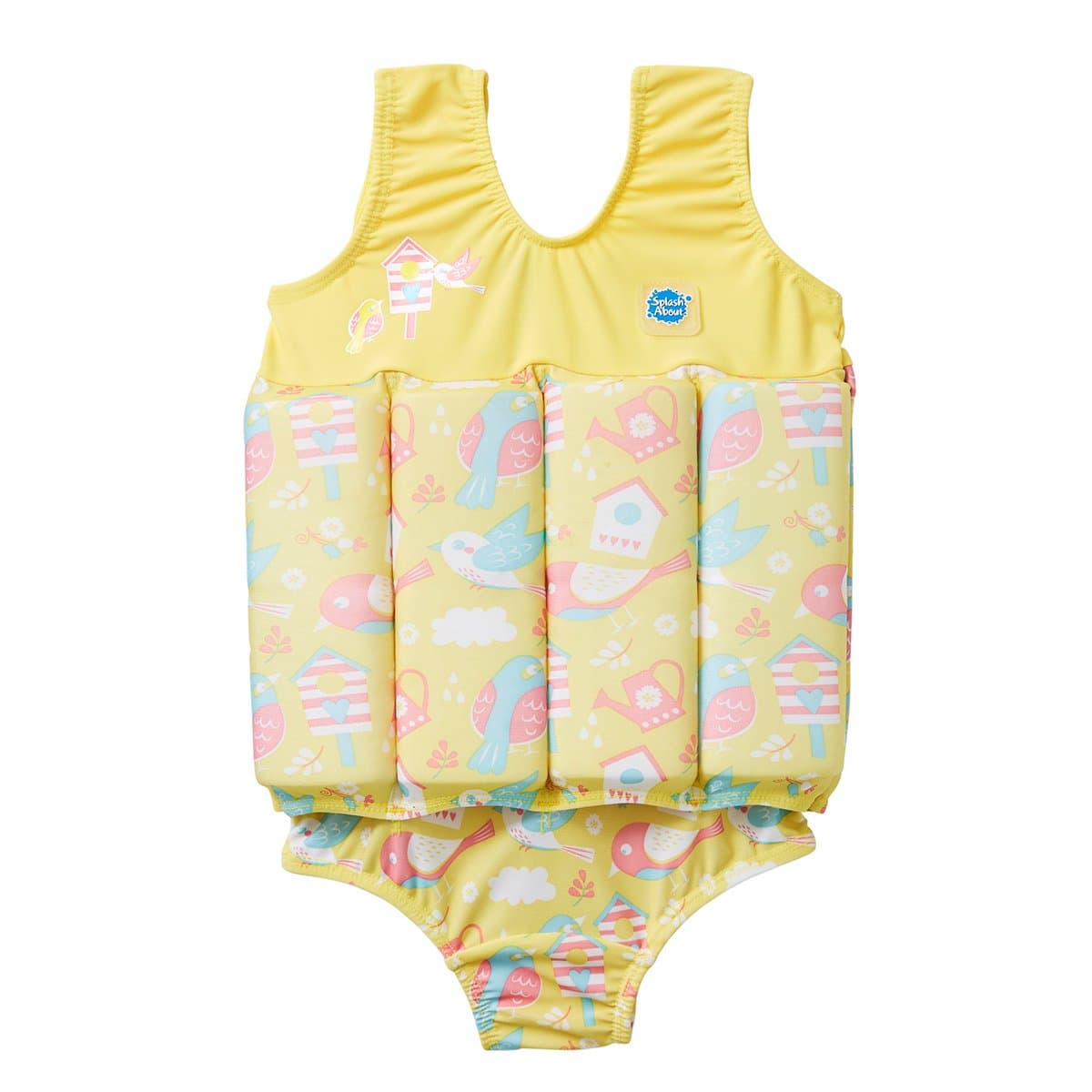 Splash About Float Suit Adjustable Buoyancy, Garden Birds, 4-6 Years
