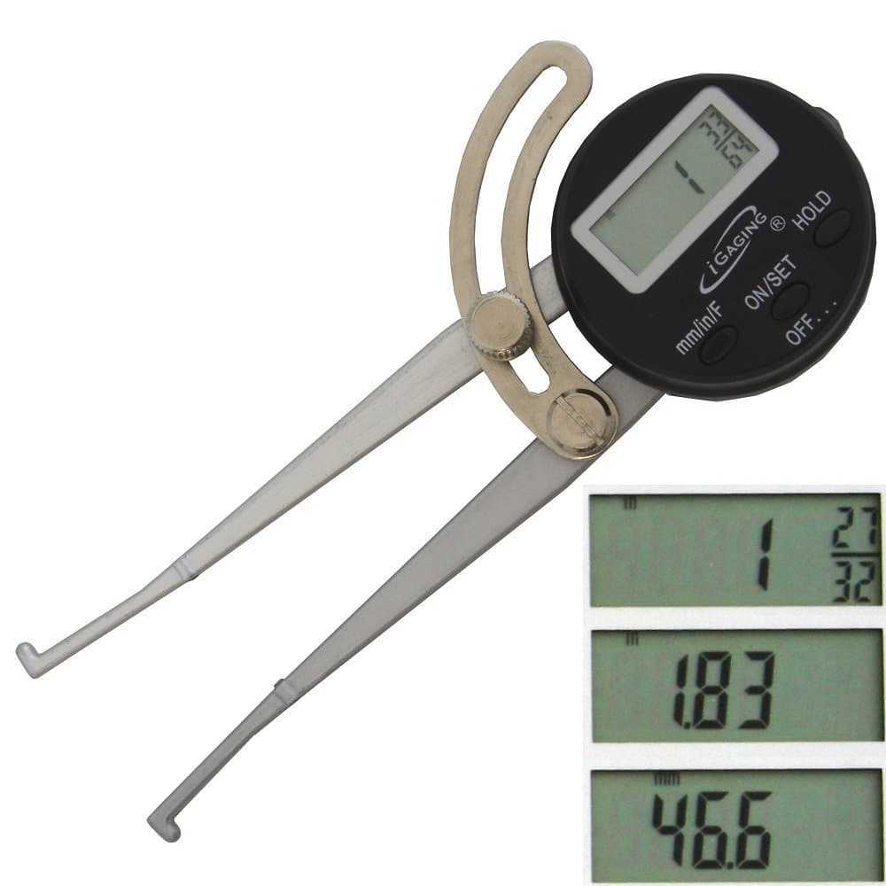 iGaging 6 Digital Internal Inside Caliper ID for Woodworking by iGaging