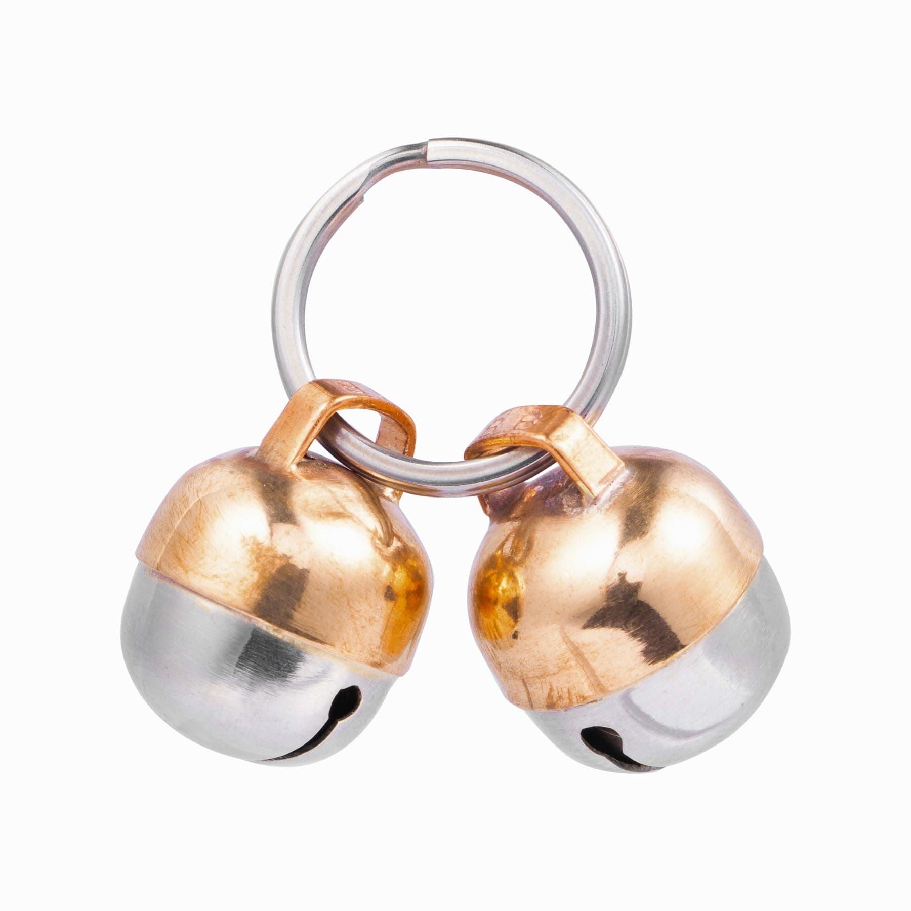 Beau's Bells 2 Extra Loud Cat & Dog Bells | Pet Tracker | Save Birds & Wildlife | Luxury Handmade Copper (Small)