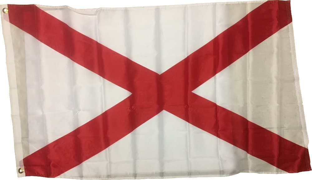 WWW.WILDFLAGS.COM Alabama State Flag 3x5 3 x 5 Outdoor Banner