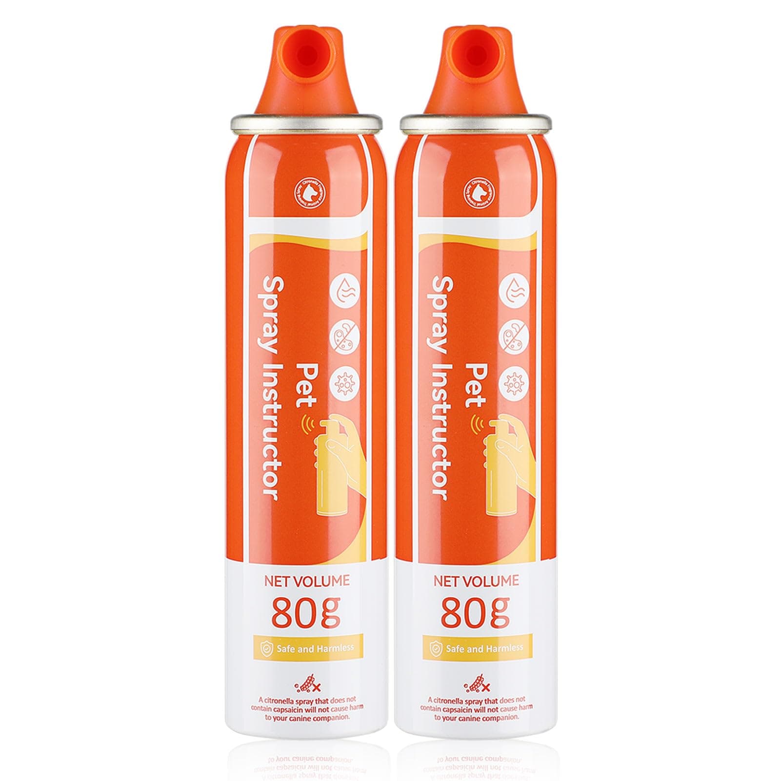Dog Corrector Spray 80ml 2 Pack Spray Dog Trainer for Stops Barking, Place Avoidance, Attacks,Safe, Help Stop Unwanted Dog Behaviour. Easy to Use, Safe, Humane & Effective
