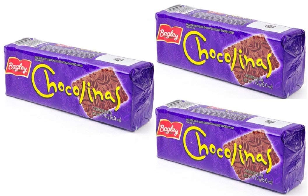 Chocolinas Galletas De Chocolate 3 Pack - (510g) Special for Choco Cake
