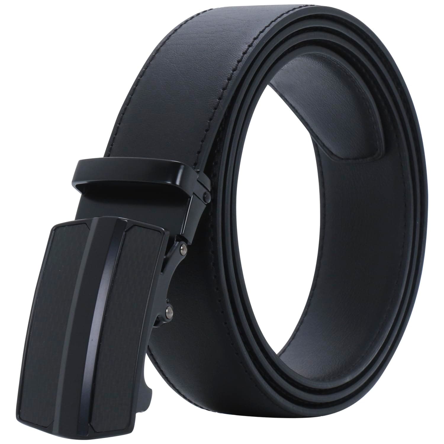 - Men's Auto Lock PU Leather Belt