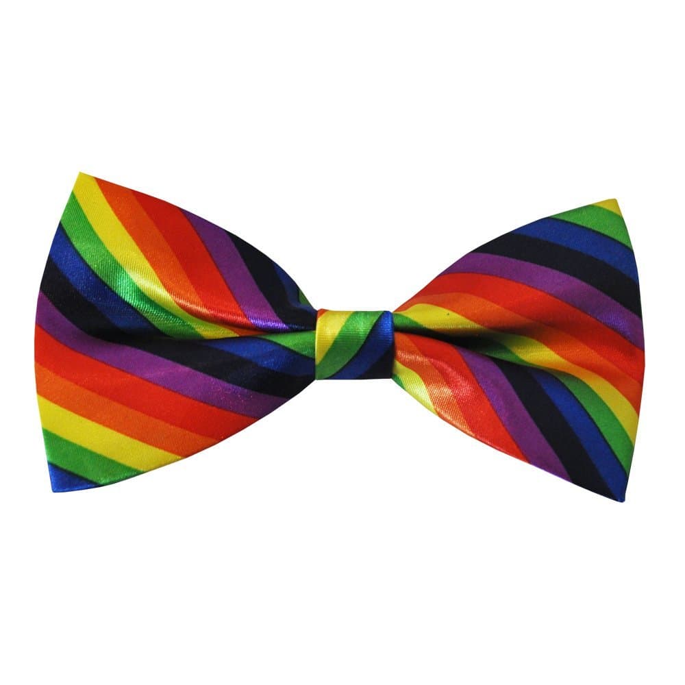 Rainbow Colourful Unisex Bow Tie