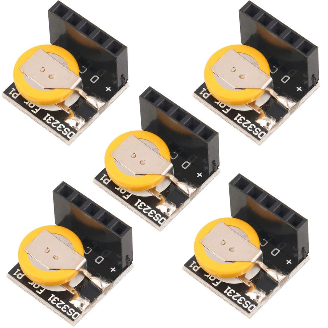 HiLetgo 5pcs DS3231 High Precision RTC Real Time Clock Module 3.3V/5V for Arduino Raspberry Pi