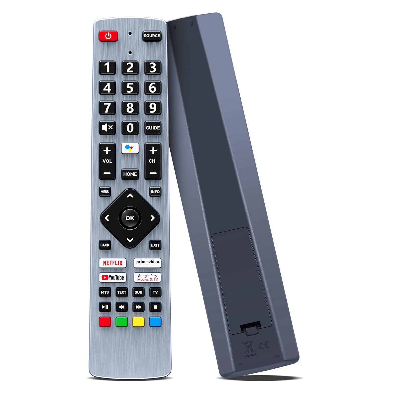 New Generic Replacement Remote Control for Sharp Aquos Ultra HD Smart TV with 4 Hot Button（No voice function）