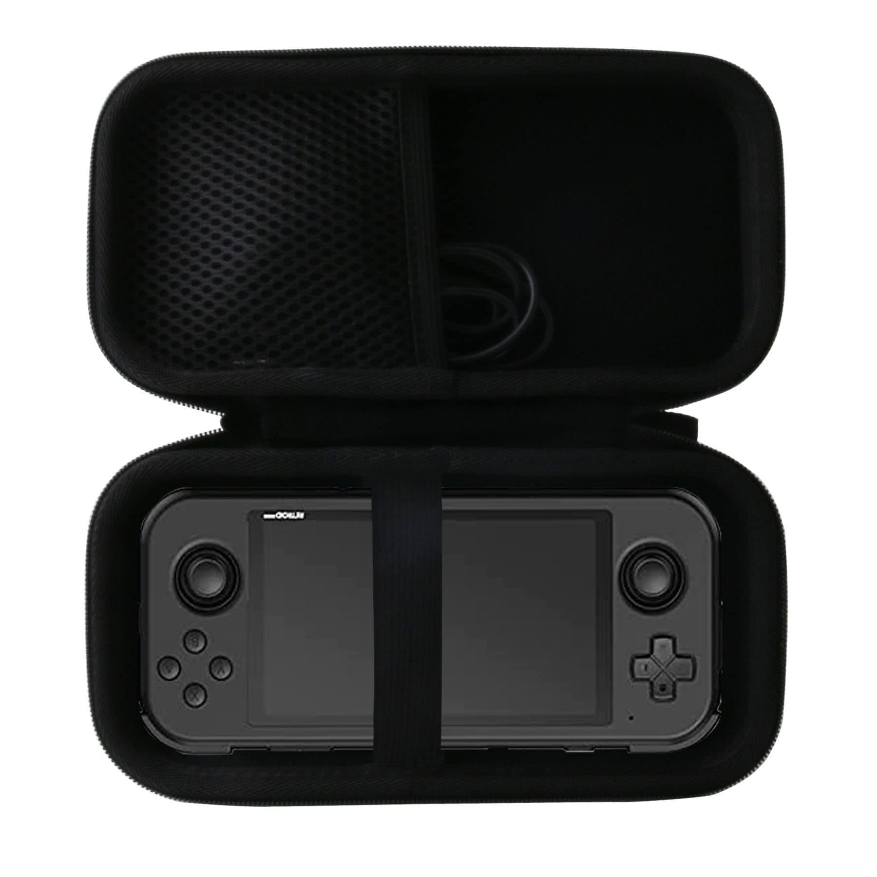 Hard Carrying Case Compatible With Retroid Pocket 4/4Pro, 3/3 Plus Retro Game Handheld Consoles, Black