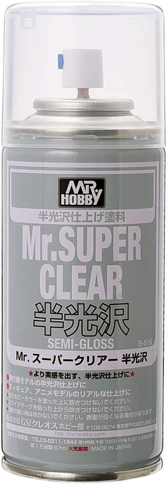 Mr. Hobby Mr. Super Clear Semi-gloss 170ml