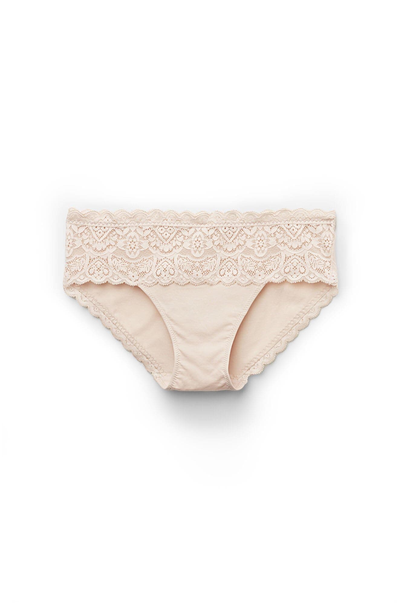 Woman's Cotton Lace Panties