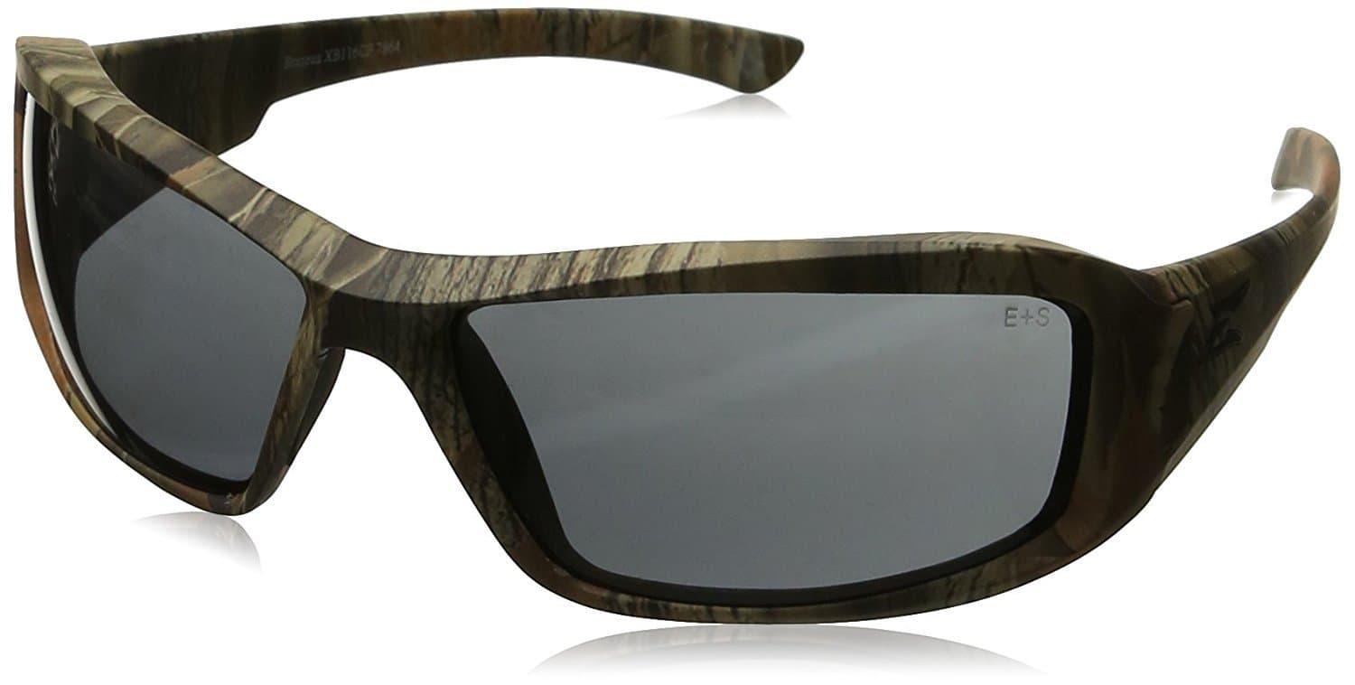 Edge Brazeau Wrap-Around Safety Glasses in Camouflage Frames