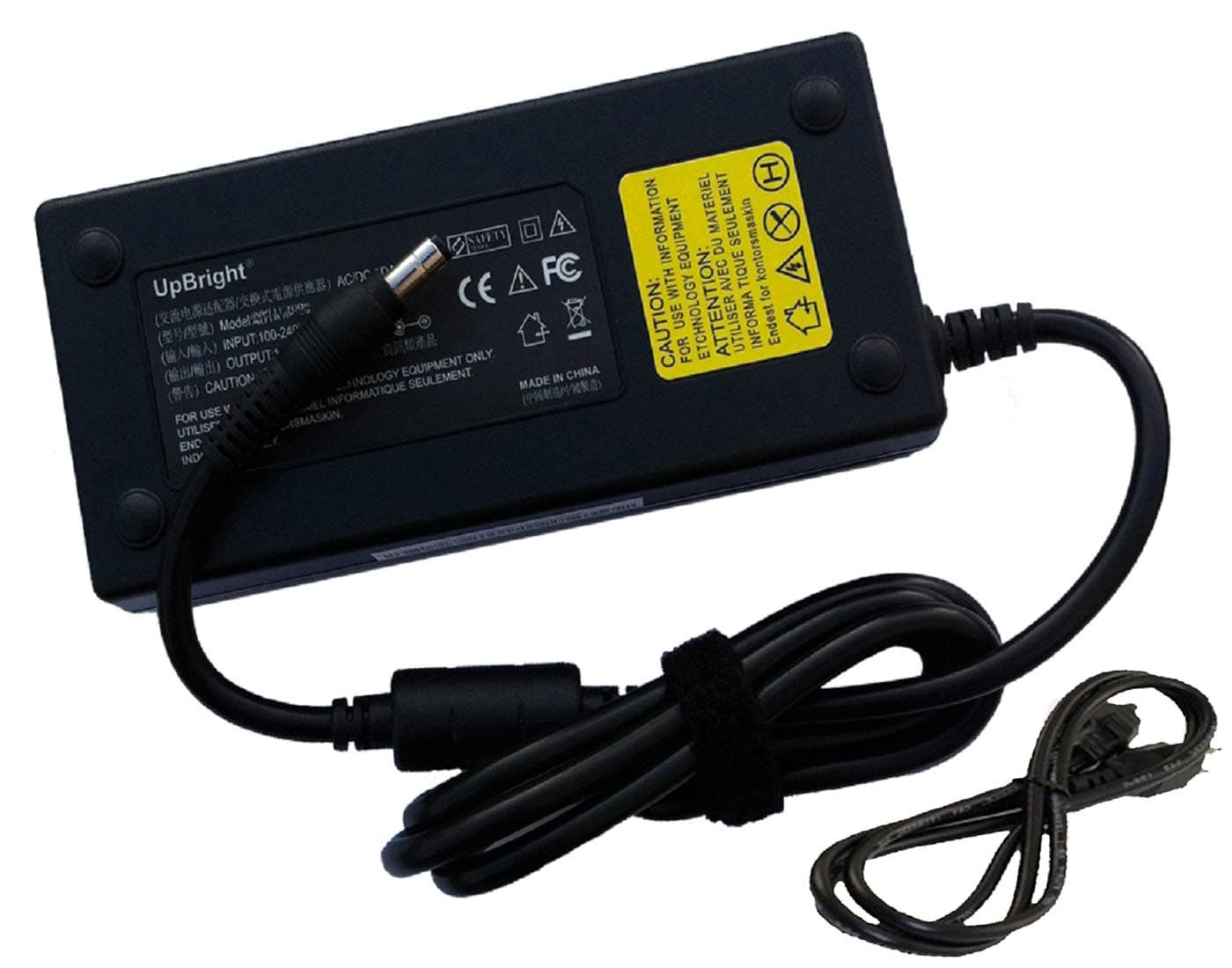 UpBright 22V AC/DC Adapter Compatible with Samsung SyncMaster SE790 SE790C S34E790C S34E790CN S34E790CS S34E790CNS LS34E790 LS34E790CN/CI S29E790C S29E790CS S29E790CN Curved LED Monitor Power Supply