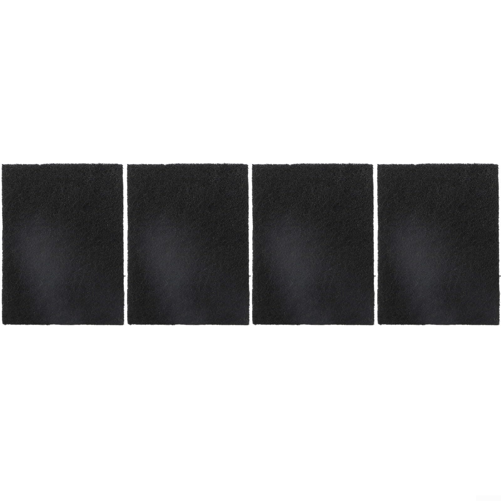 Activated Carbon Filter Mats (9.5 x 7 x 0.5 cm, 4-Pack) for Joseph Compost Bins and Kitchen Waste Containers, Control