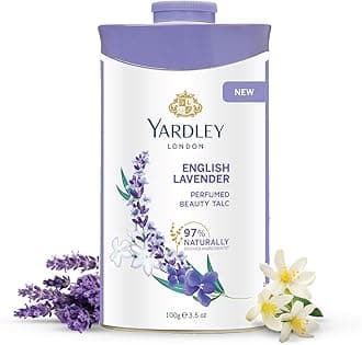 London English lavender Perfumed Talc 100g