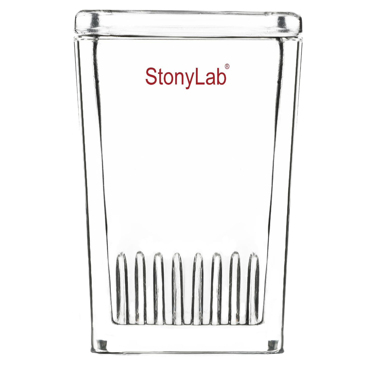 stonylab TLC Developing Tank, Borosilicate Glass TLC Display Chamber Small Dyeing Tank for Thin Layer Chromatography