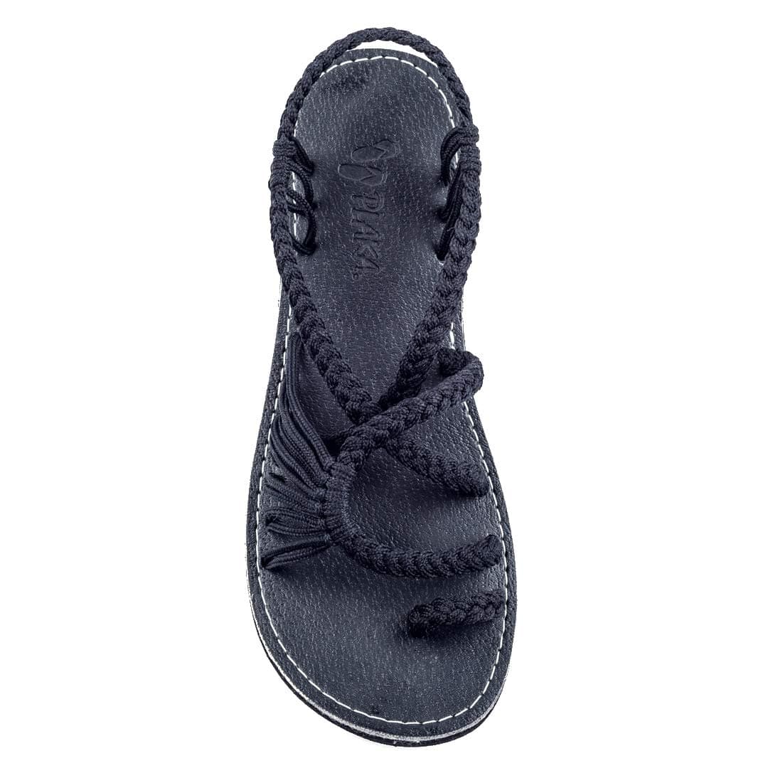 Plaka Women's Rubber Flat Summer Sandals