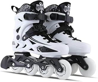 Fitness Inline Skates, Outdoor 4 Wheel Speed Racing Roller Skates for Men Women Adult