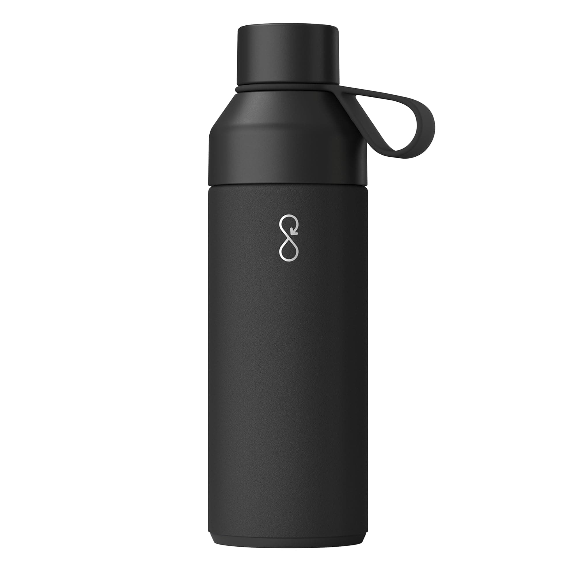 Big 34 oz | Stainless Steel Water Bottle | Reusable & Sustainable | Keeps Drinks Cold & Hot | Eco Friendly Gift (Obsidian Black)