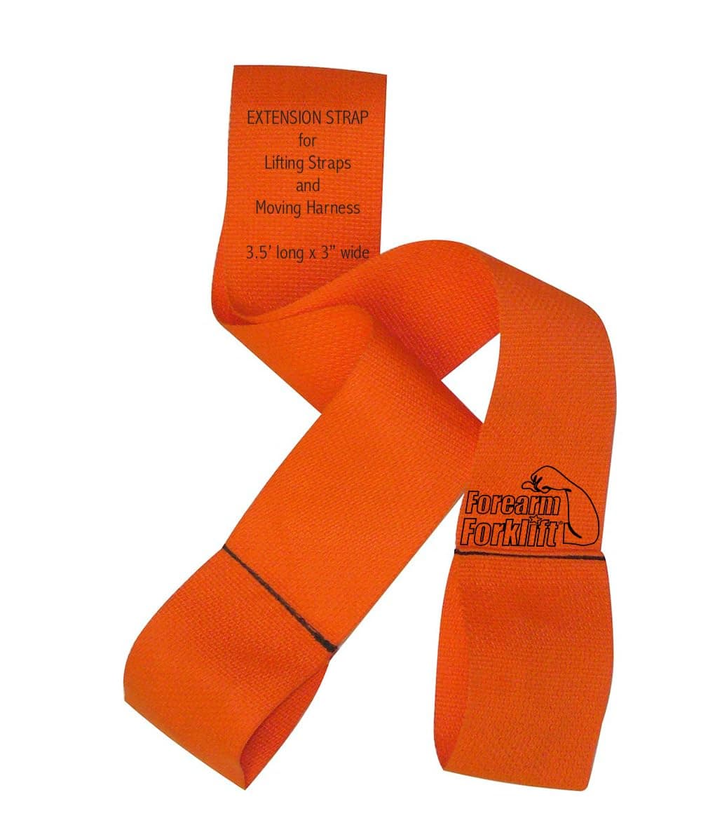 Extension for Use with Lifting Straps or Harness Adds an Additional 3.5 Feet, Model EXT, Orange