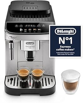 Magnifica Evo, Bean to Cup Coffee and Cappuccino Maker, ECAM292.33.SB, Silver