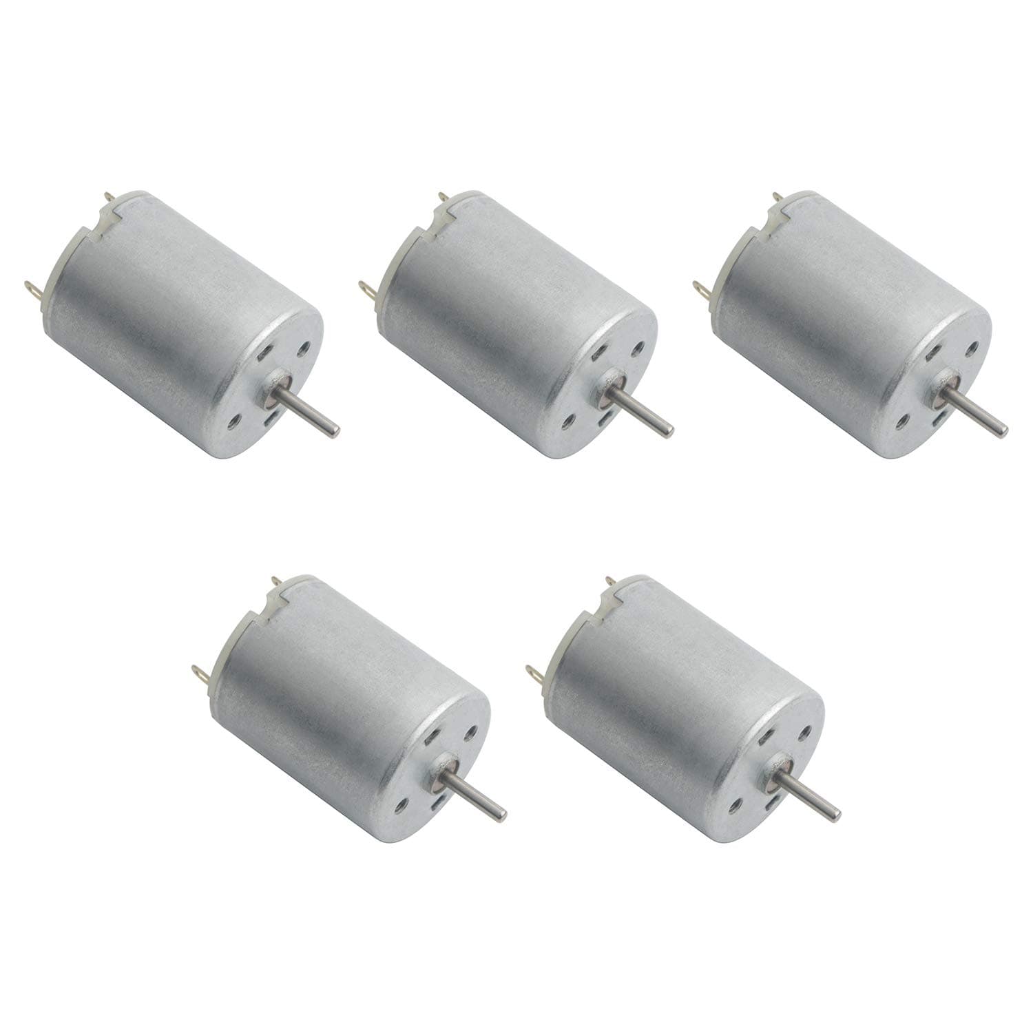 Dc Motor 3V-12V 280 Micro Motor 42 x 24 mm for RC Boat Model Toys Diy (Pack of 5)