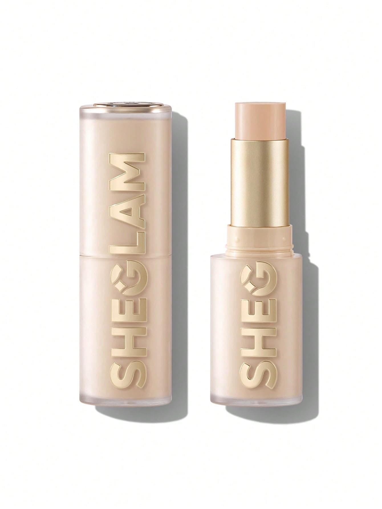 SHEGLAM Skin Magnet High Coverage Foundation Stick Longwear Medium Face Makeup for All Skin Types-Chantilly