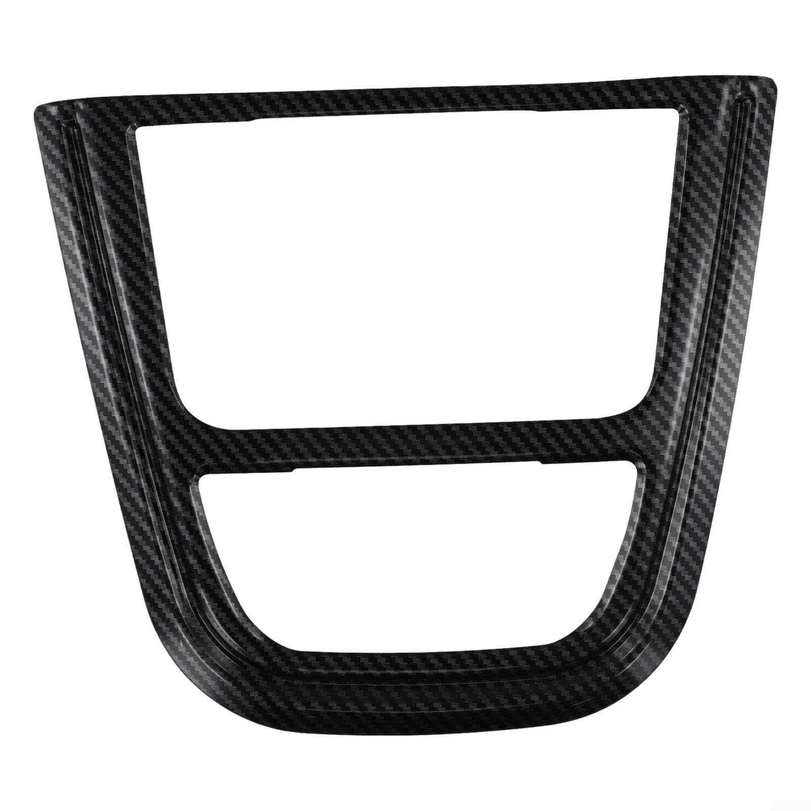 Console CD Button Frame in Carbon Fiber for Buick For Encore, Fits Models from 2013 to 2015