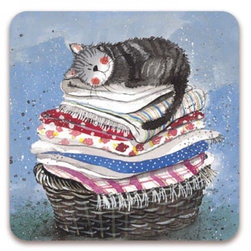 Alex ClarkLaundry Basket Cat Fridge Magnet