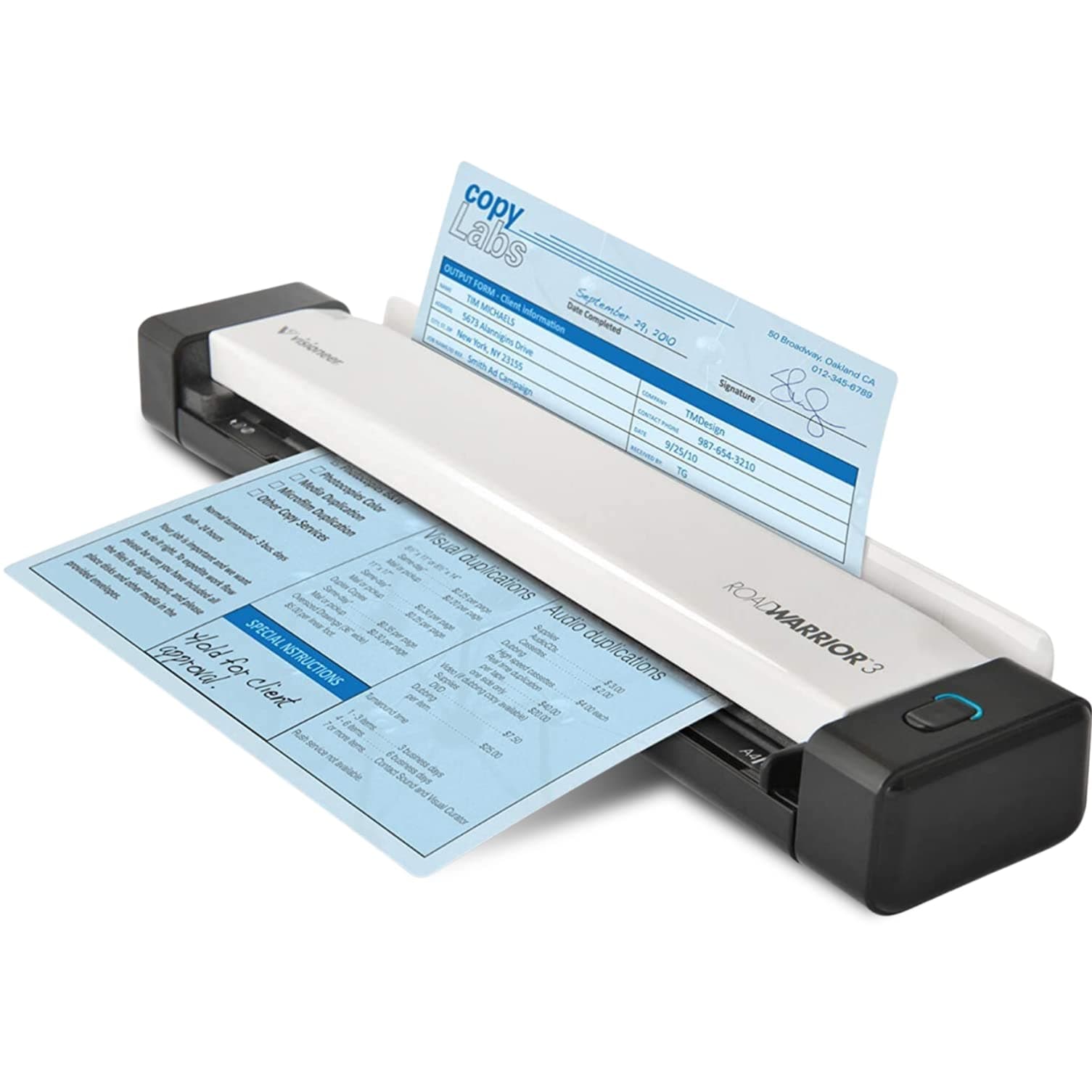 Visioneer RoadWarrior 3 Portable Scanner