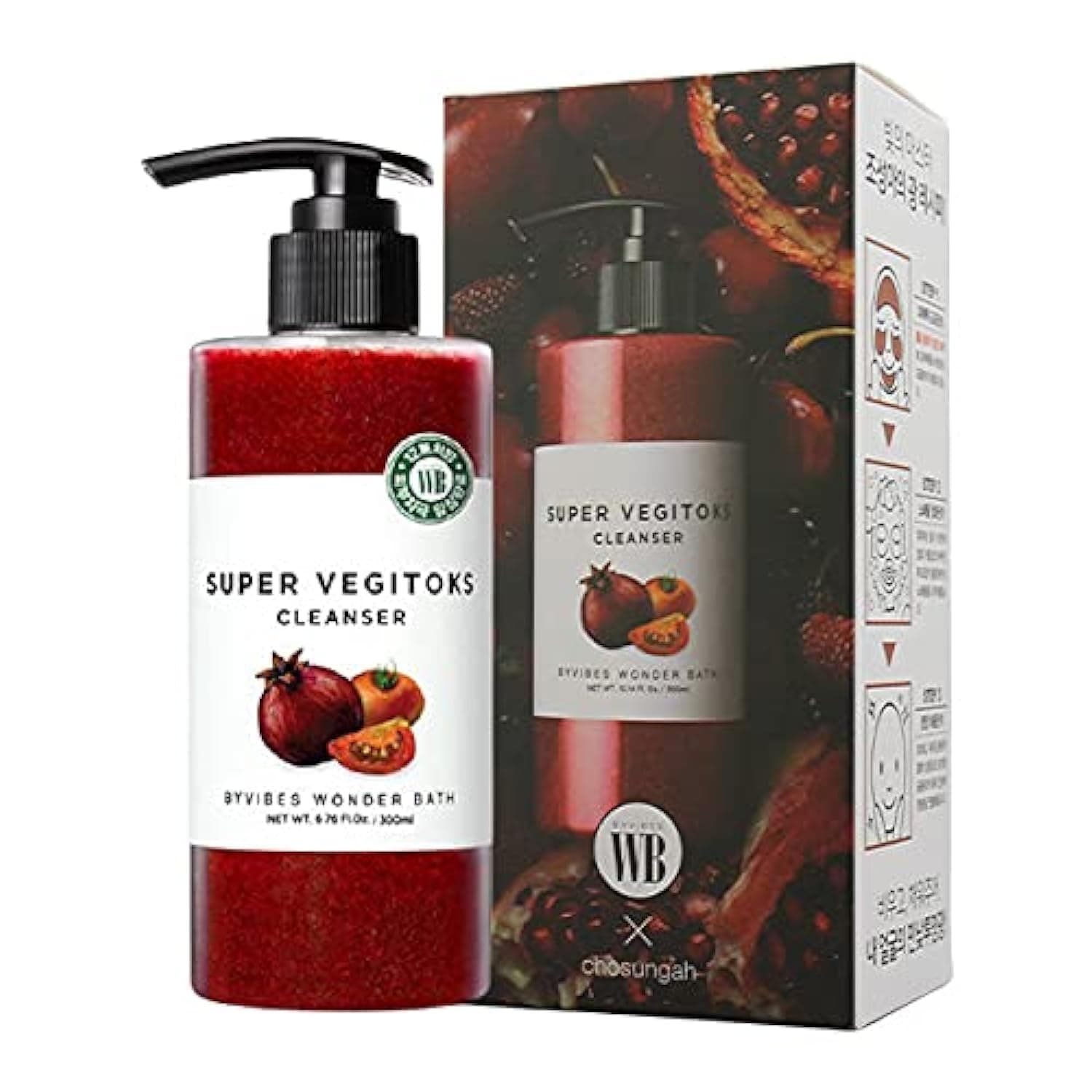 Wonder Bath (WONDER BATH) SUPER VEGITOKS CLEANSER Red (RED) 200ml