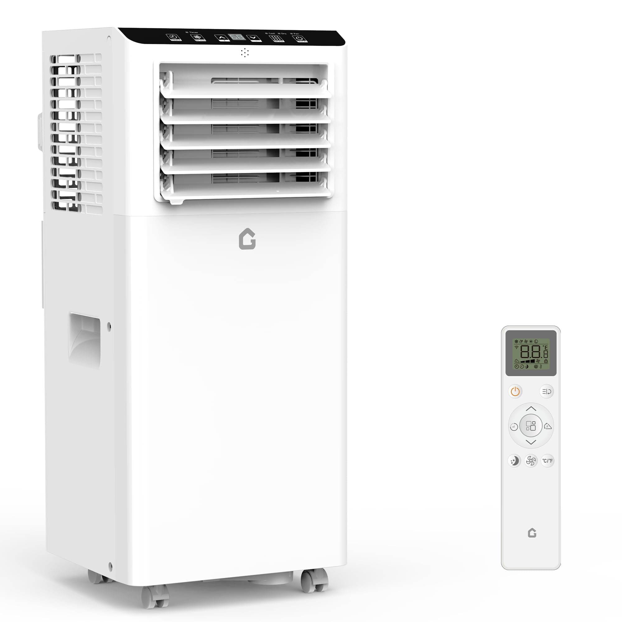 8,500 Portable AC, 8000 BTU, White