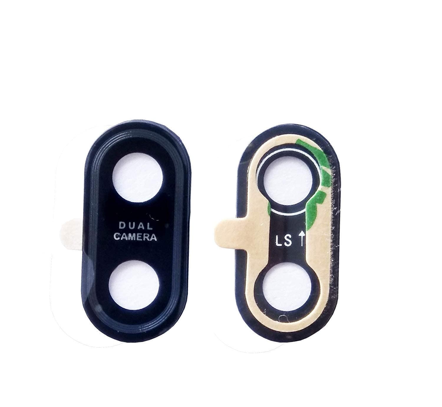 SHOCKWARE® Compatible for Asus Zenfone Max Pro (M1) ZB601KL Back Rear Camera Glass Lens with Adhesive Sticker Replacement Part (Glass Material Not Plastic)