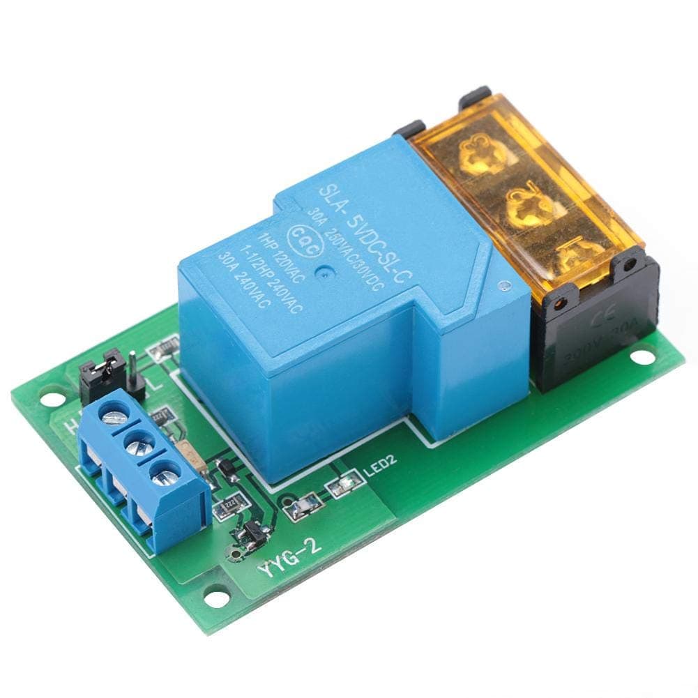 YWBL-WH Relay Way 30A Optocoupler Isolation Relay Module High Power Relay High/Low Level YYG-2(5VDC) (1)