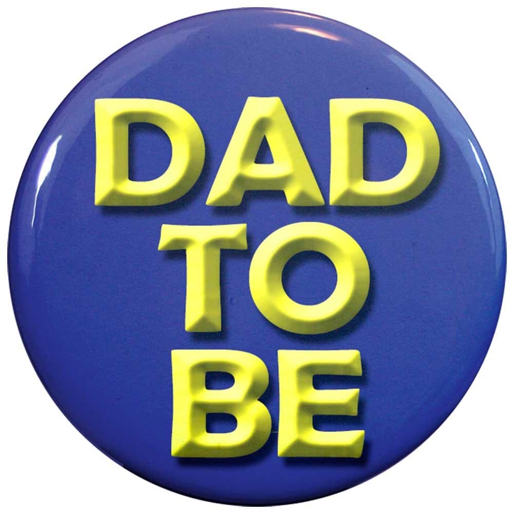 Buttonsmith Henry the Dad to Be 2.25" Pinback Button