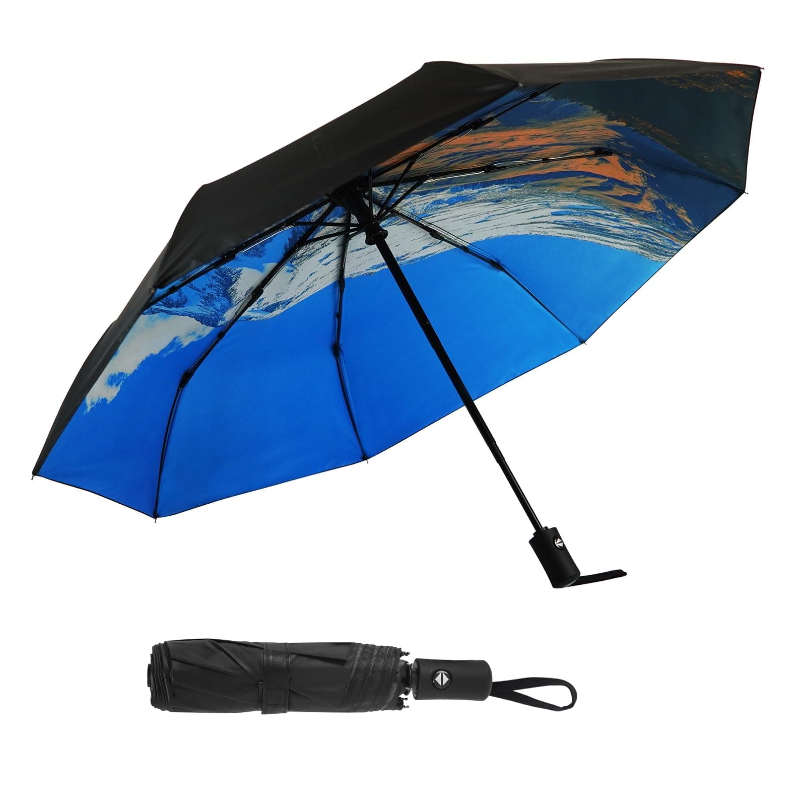 SY COMPACT Travel Umbrella Windproof Automatic Umbrellas Small Compact UV Sun Protection Factory Outlet Umbrella