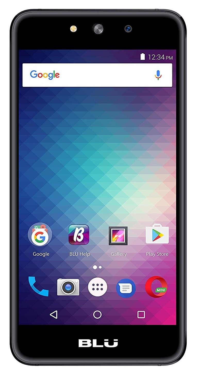 BLU Grand M Unlocked GSM Dual-SIM Quad-Core Android 6.0 Smartphone - Gray